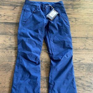 NWT Burton Women's Society Navy Blue Snow Pant Size XS (short/petite)